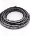 Graphite Gland Packing Rope Seals For Mechanical Seals With Water Pool Pumps Valve Stem Packing Steam Radiator Valves And Boats Marine Seal High Temperature Resistant Corrosion Resistant Easy Ten Minute Install coiled on white background