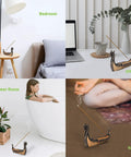 Hand Carved Dragon Boat Incense Holder For Stick Incense Burners in bedroom, office, shower, yoga settings