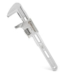 15 Inch Automotive Adjustable Wrench With Sliding Jaw For General Purpose And Car Repairs Built Tough Tool Steel Build Chrome Plated