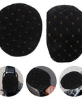 Top Shelf Comfort Plush Electric Scooter Seat Cover Winter Warm Black Stays Put Quick Strap Kit for cozy seat pads on scooters.