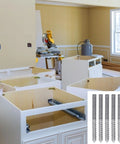Premium M6x60 304 Stainless Steel Double Ended Hanger Bolts With Hex Socket Drive in a furniture assembly setting.