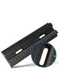 Heavy Duty X Axis Dovetail Linear Translation Stage Guide With Rock Solid Stability And Super Smooth Glide Precision Optical Alignment Platform For Lab Work, close-up of linear guide.
