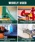 Image displaying various applications of Snag This Badass Set Of M6 By 20mm Button Head Torx Machine Screws in public facilities and playgrounds.
