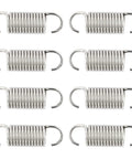 Top Shelf Stainless Steel Furniture Replacement Springs for Recliner Sofa Beds Rollaway and Trundle Set of Eight, tight coil design.