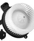 Front Hvac Heater Blower Motor Fan Assembly For Toyota Sienna Lexus Es350 Sequoia 2011 To 2017 view showing fan blades and housing.