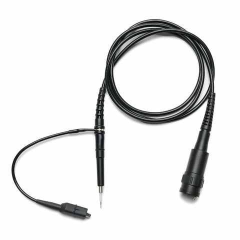 Two SQ200 And Four SQ10 Handsfree Probes Kit for PCB testing showing one probe with tip protection and longer cable