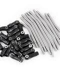 Stainless Steel High Clearance Suspension Linkage Set For Redcat Ascent Fusion 1/10 RC Crawler Upgrade Parts laid out in detail