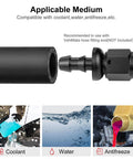 VehiMata heater hose, 5/8 in ID, 10 ft, black, SAE 20R3, for coolant/water/antifreeze systems