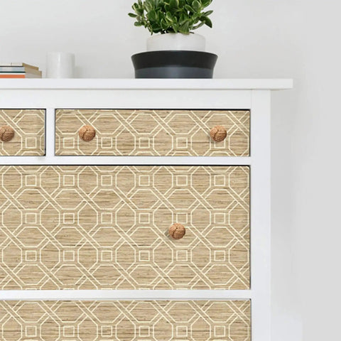 Handmade Jute Rope Drawer Knobs Set Of 6 Rope Knot Cabinet Pulls For Doors Wardrobes And Cupboards Dope Nautical Decor 36 Millimeters Long Screws Included Easy Install on patterned dresser drawers