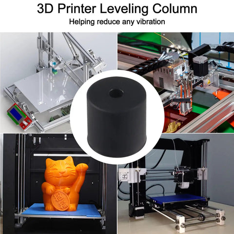 10 Pieces 16mm Silicone Heatbed Leveling Columns For 3D Printers Durable Bed Mounts Hotbed Silicone Buffer CR 10 Ender 3