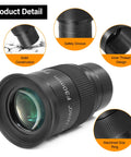 2 Inch 30mm Eyepiece With 80 Degree Ultra Wide Field Of View For Telescopes Dope Optics And Crisp Views showing solid construction.