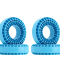 Silicone Rubber Inserts For RC Crawlers 118 To 122 Mm Wheel Tires With 4.75 Inch Outer Diameter Blue Medium Hardness Waterproof