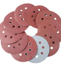 Awesome 100 Piece Sandpaper Set With 125Mm Hook Loop Discs Ranging From Rough 80 Grit To Ultra Smooth 3000 Grit showcasing various grit discs.