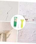 Two Pack Wall Repair Cream And Self Adhesive Paste For Cracks And Holes Pro Strength Wall Mending Agent for DIY use kit with scraper