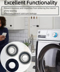 Premium Pro Grade Washer Tub Bearing Seal Kit Replacement For Lg And Kenmore Appliances features nitrile rubber seals and tempered steel rings.