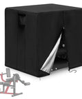 Heavy Duty Waterproof Leg Extension And Curl Machine Cover For Home Gym Use 600D Dustproof Bench Shield 36x34x36 Inches