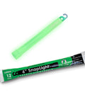 Military Grade Glow Sticks Green 6 Inch Emergency Light Sticks SnapLight 12 Hour Duration chem light with package