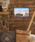 Building Vintage Metal Wall Art Signs From Industrial Grade Aluminum Ultra Durable Rust Resistant Decor For Home Or Office Walls With Self Forming Protective Oxide Layer And A Built To Last Premium Look. 8x12 sign on wood wall