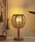 Vintage Rattan Pendant Light Shade Set For Home Cafe And Teahouse Decor Handwoven Wicker Basket Lampshades