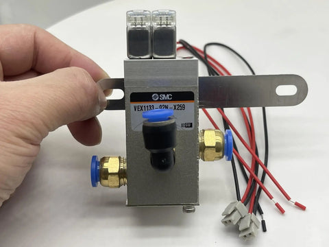 Solenoid Valve Kit For PMX 45XP 65 85 105 125 Plasma Cutting Machines Direct OEM-Grade Replacement Model VEX1133-02N-X259 shown
