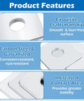 Product features of 100 Piece Galvanized Square Plate Fender Washers 5/8 Inch Inner Diameter With 2 Inch Outer Dimension And Heavy 1/5 Inch Thickness.