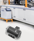 Shop Ready 2Hp Three Phase Electric Motor, 3450Rpm Tefc Industrial Equipment Driver on workshop floor.
