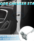 Peugeot 607 Rear Door Check Strap With Multi Level Limiter And Dampened Soft Close Heavy Duty Metal Build Easy Install