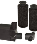 1800 GPH Submersible Pond And Waterfall Pump With Built In Filters For Indoor And Outdoor Ponds Easy Install No Fuss Setup, Black