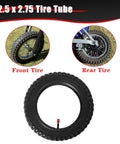 12.5x2.75 Tire And Inner Tube Set For Razor Dirt Bikes And Mini Scooters 2 Pack Fits MX350 MX400 ZR350 SX350 EZip