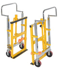 Vestil Mfm-4000 Steel Machinery And Vending Machine Lifts With 15 X 26 Inch Footprint Moving Dollies showing sturdy steel frame and casters.