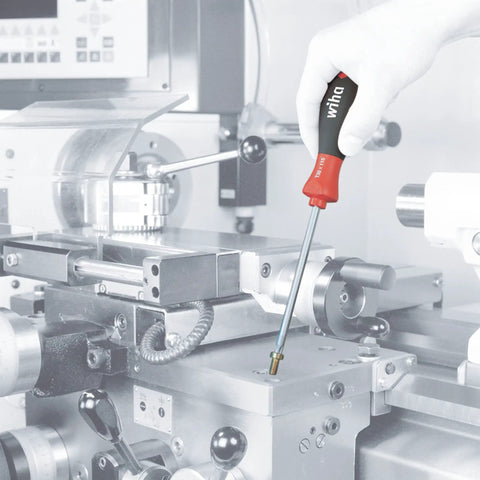 Tamper Resistant Torx Driver Set T7s Through T40s 10 Piece With Soft Cushion Grip Handle used on metal machinery