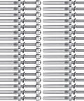 Three Sixteenth Inch T316 Stainless Steel Cable Railing Hardware Kit For Wood And Metal Posts With Swage Threaded Stud Tensioners Pro Grade Rust Proof Heavy Duty System 50 Pieces displayed in rows