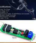 Close-up of Starter Friendly Soldering Practice Kit With Electronic Lighter DIY Project Gear For Makers Arc Lighter Tech circuit board