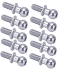 Metal Ball Screws Set For RC Car Link Rod Shock Absorbers End Fasteners Replacement Spherical Bolts Durable Metal Rust Resistant