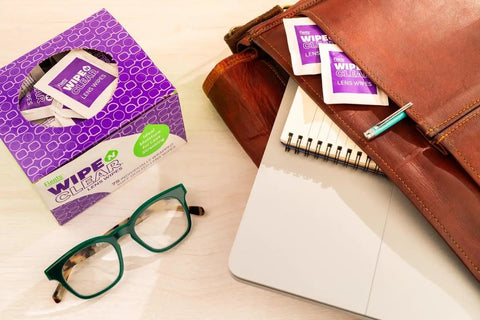 Biodegradable Lens Wipes Pre Moistened For Glasses Screens And Lenses Streak Free Quick Dry Individually Wrapped 225 Count