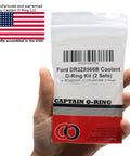 Ford Heavy Duty Coolant System O-Ring Kit Replacement With BC3Z-8590-F And DR3Z-8566-A O-Rings For Select F-Series Trucks F-150 250 350 450 550 Two Sets Of Six O-Rings Cross Reference 926-168 RTS1073 package in hand