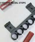 Side Saddle Shotgun Shell Holder For Picatinny Mounts Holds Six 12 Gauge Rounds Easy Install No Gunsmithing Quick Access Accessory