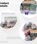 All In One 1818 Piece Electronics Components Kit With Resistors Capacitors LEDs Transistors One Quarter Watt Resistors And PCB Prototype Board With Transparent Waterproof Latch Storage Box For DIY Projects And Repairs, showing the organized kit layout and components.
