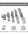 Stainless steel buckle machines, different sizes, structured base, for 36 Inch Conveyor Belt Lacing Tool For Lacing Type Belt Fastener.