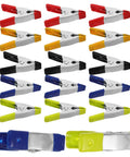 Rock Solid Metal Spring Clamps 50 Pc Assorted Set With Super Strong Jaw Grip Perfect For Woodworking Carpentry Home Repairs And Craft Projects In Red Yellow Black Blue Green Colors To Keep Stuff Stable, assorted metal spring clamps