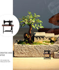 Authentic Vibes Rad Tiny 1/24 Scale Miniature Sewing Machine Dollhouse Replica And Home Decor Ornament Super Detailed tabletop accessory in a decorative setting.