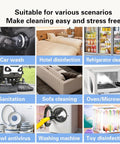 Image displaying various cleaning scenarios compatible with Kickass 2500W Steam Cleaner With Ozone Sanitizing And 3.5L Tank That Rips Through Grease And Nasty Grime On Floors And Walls And Engine Bays While Killing OdorsDead With Ultra Fast Heat Up.