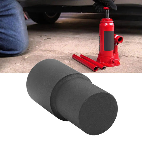 Beefy Heavy Duty Bottle Jack Extension For Stability And Extra Lift 6 Ton Capacity Adds 3 Inch Riser Iron Construction Stackable Lift Adapter