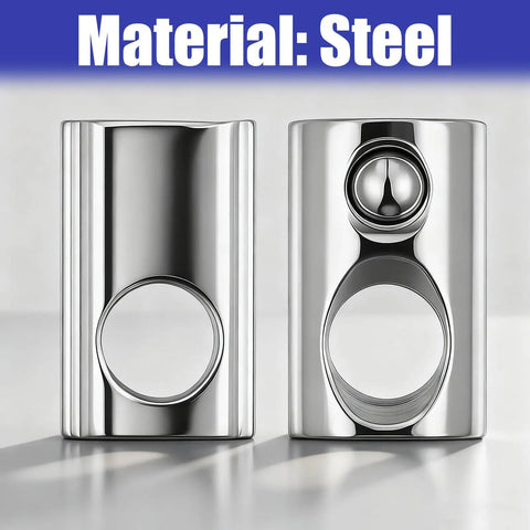 Front view of 20 Pack Roll In T Nuts 1 4 20 Steel With Ball Spring; shiny steel finish, designed for T Slot Nuts For 10 Series Aluminum Extrusion.
