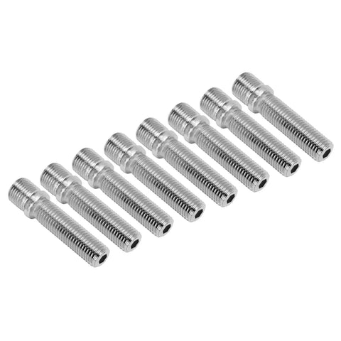 Upgrade Your Ride With High Strength Steel Extended Wheel Studs For Secure Fit. Perfect Wheel Conversion Kit Featuring durable 58mm length with solid bolts to unlock cool custom wheels and fresh looks for your ride today. 58mm steel wheel studs, zinc plated, pack of 20