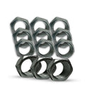 Slick Rear Left Wheel Nuts And Stud Kit For Isuzu NPR HD Reach 95-25 Heavy Duty Trucks Perfect Fitment Silver Finish Tough Hardware Upgrade For Your Ride, silver hex nuts