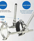 Heavy Duty Pipeline Tensioner With Ratchet Alignment Tool And Anti Slip Clamp For Sewer Construction Easy Install Lever 110mm