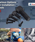 Heavy Duty Socket Head Cap Screws M1.4 X 6mm with Sleek Black Oxide Finish for installation tools and furniture building.
