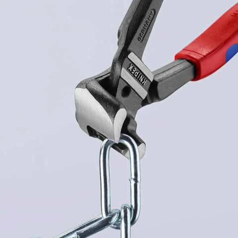 High Leverage Bolt End Cutting Nippers With Multi Component Design cutting metal chain link