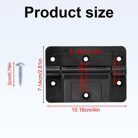 Replacement Igloo Cooler Hinges 2 Pack For 150 To 165 Qt Coolers Oversized Mechanical Hinges With 12 Stainless Steel Screws Durable
